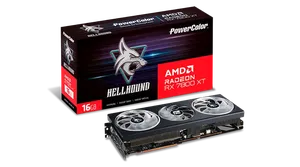 Hellhound AMD Radeon RX 7800 XT 16GB GDDR6